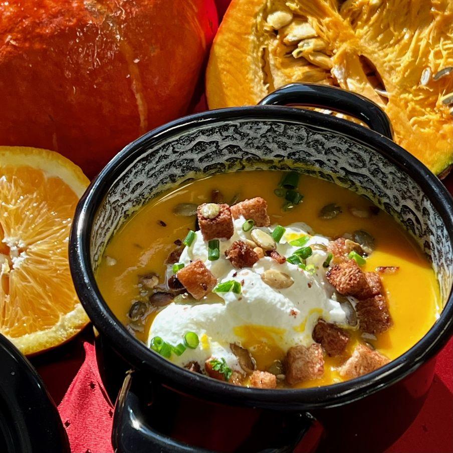 Kürbissuppe